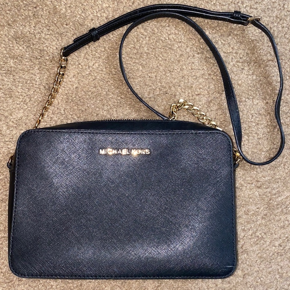 Michael Kors Jet Set Lg EW Crossbody black